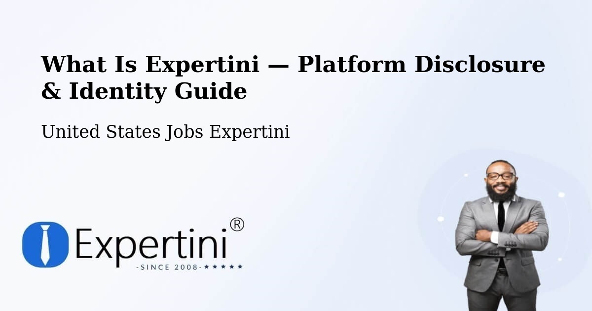 What Is Expertini — Platform Disclosure & Identity Guide – Bear